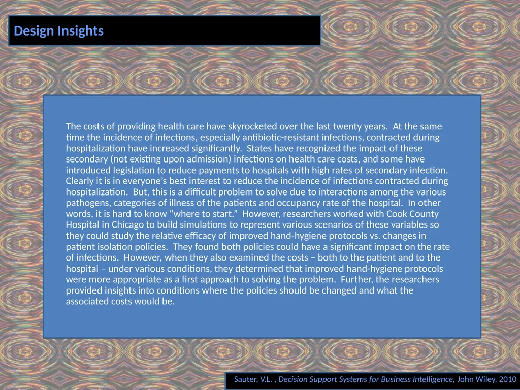 Chapter 4 MODEL COMPONENT Decision Support Systems - slide 14 of 29