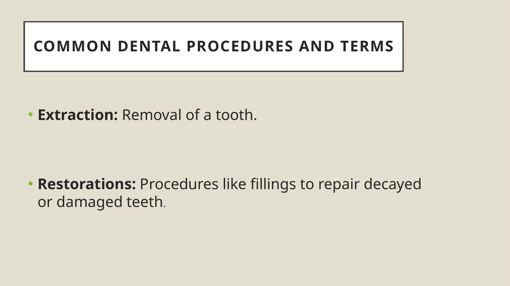 Dental terminology Dr Dina Taimeh Dental - slide 17 of 21