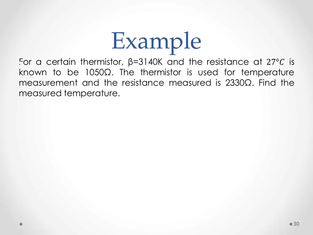 Measurements and Instruments (ET-314) 1 Ammar - slide 30 of 46