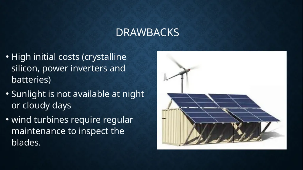HYBRID SYSTEMS renewable energy resources and - slide 14 of 20