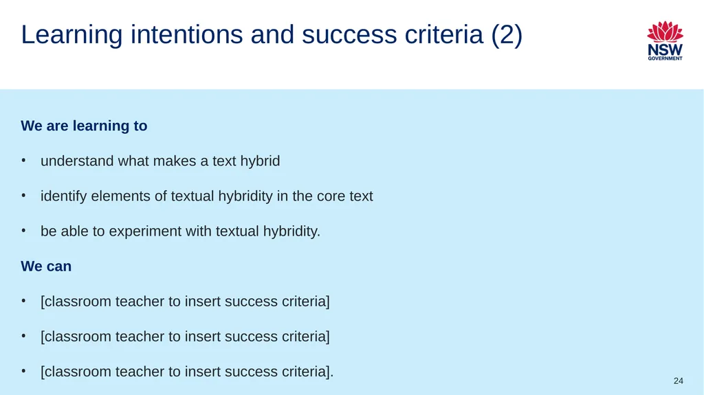 Instructions for use This resource is not a - slide 24 of 27