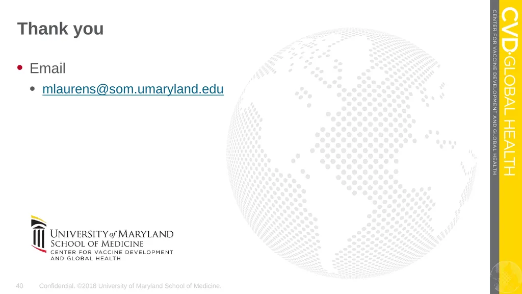 Confidential. ©2018 University of Maryland School - slide 40 of 40