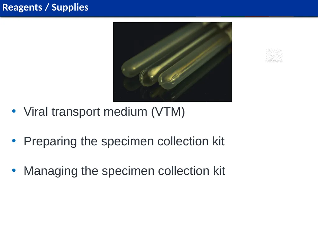 Module L1 Human Specimen Collection, Transport & - slide 15 of 53