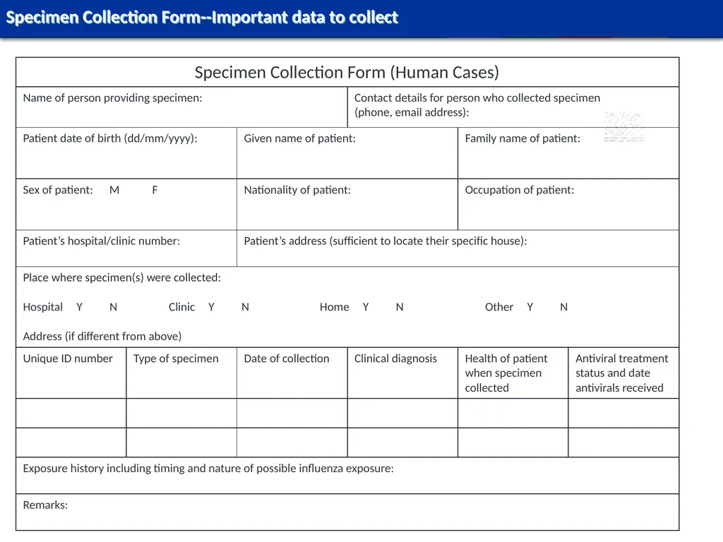 Module L1 Human Specimen Collection, Transport & - slide 28 of 53