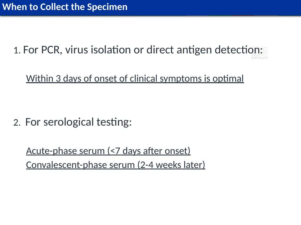 Module L1 Human Specimen Collection, Transport & - slide 5 of 53