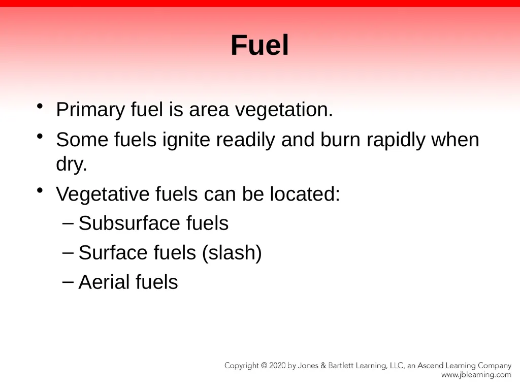 CHAPTER 21 Wildland and Ground Cover Fires - slide 13 of 75