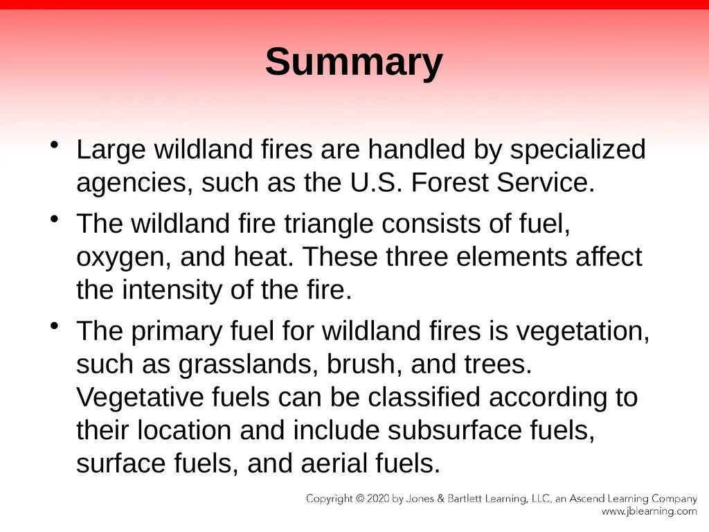 CHAPTER 21 Wildland and Ground Cover Fires - slide 64 of 75
