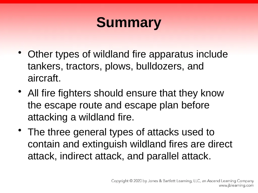 CHAPTER 21 Wildland and Ground Cover Fires - slide 72 of 75