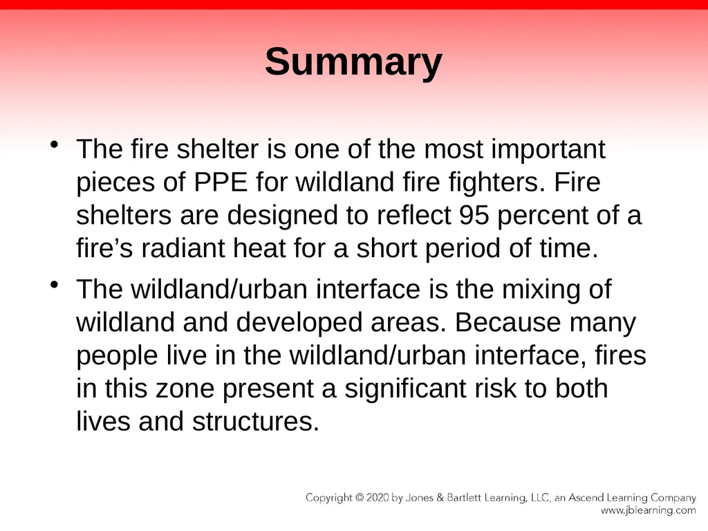 CHAPTER 21 Wildland and Ground Cover Fires - slide 75 of 75