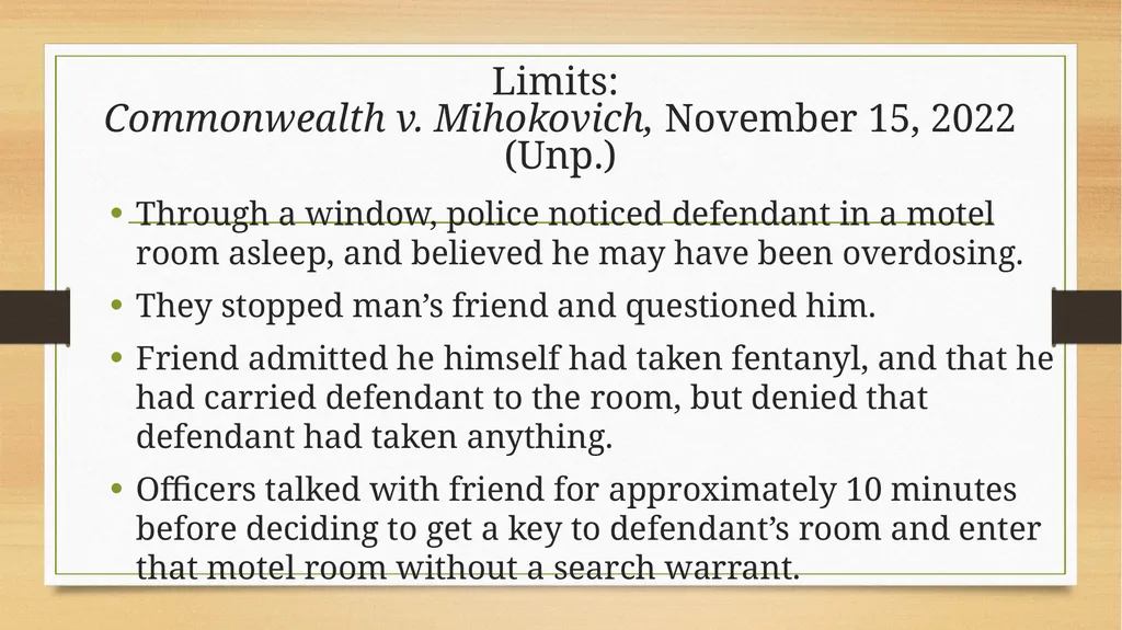 Appellate Update for Law Enforcement 2022-2023 - slide 48 of 97