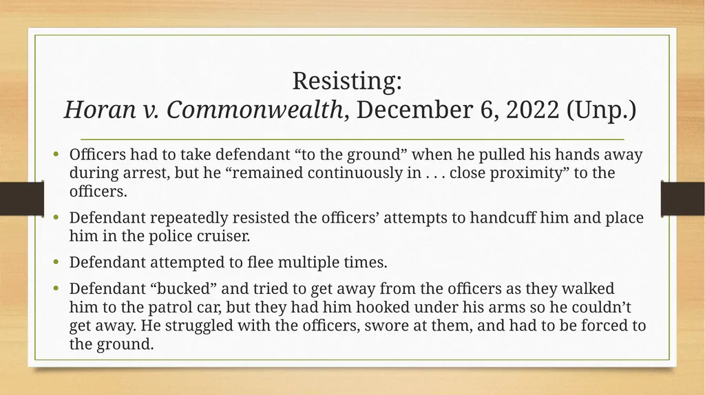 Appellate Update for Law Enforcement 2022-2023 - slide 77 of 97