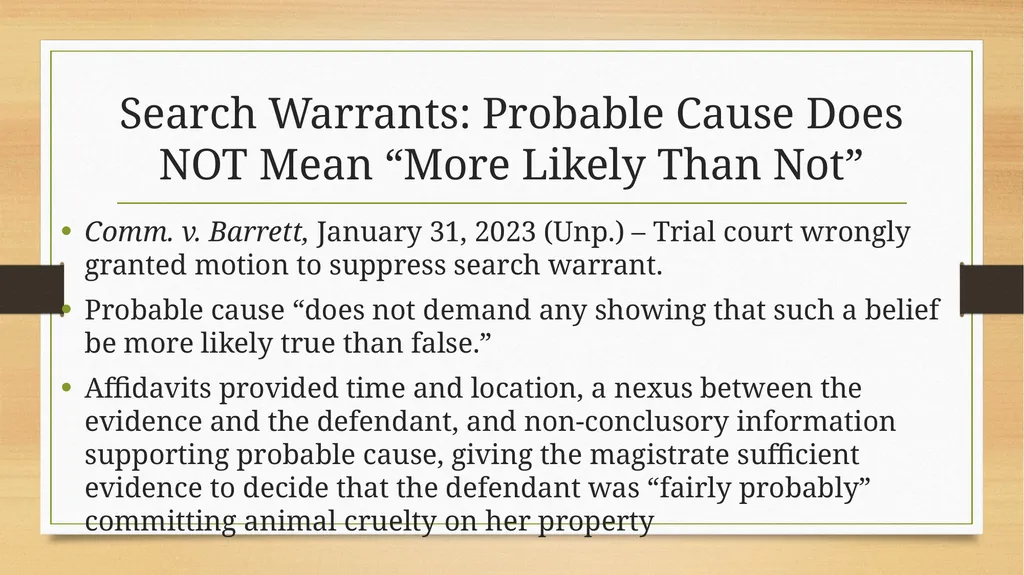 Appellate Update for Law Enforcement 2022-2023 - slide 52 of 97
