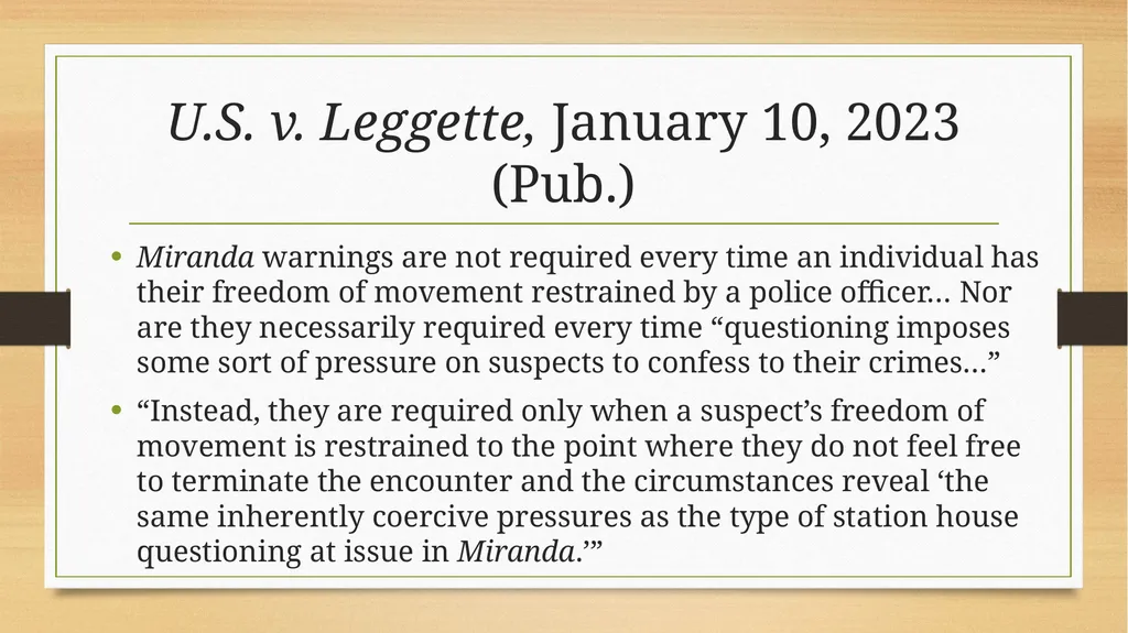 Appellate Update for Law Enforcement 2022-2023 - slide 7 of 97