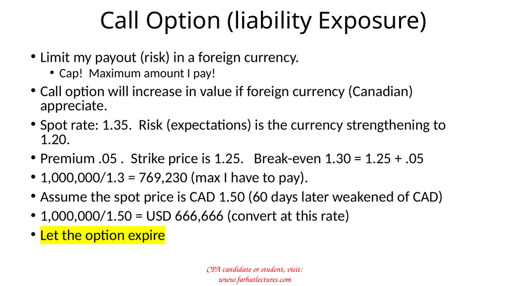 Foreign Currency Exchange Risk Companies sell and - slide 14 of 17