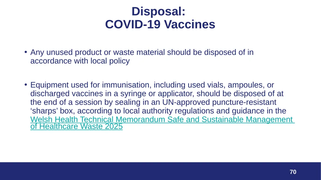 VPDP update: Respiratory Planning and Delivery - slide 70 of 79