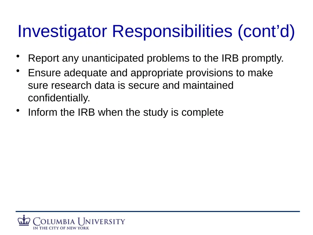 Human Subjects Research Overview: HRPO/IRB Human - slide 10 of 15
