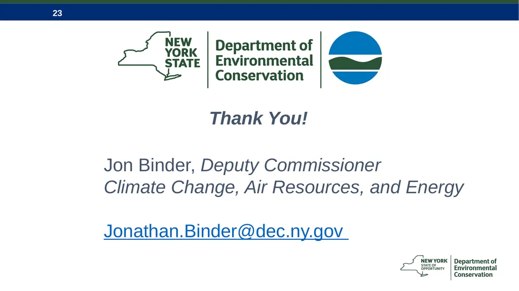 CLCPA and NYS Economywide Cap-and-Invest Program - slide 23 of 23
