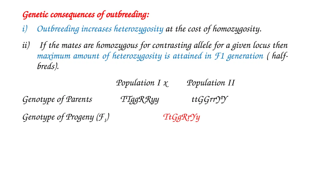 ANIMAL GENETICS & BREEDING UNIT – III Principles - slide 4 of 32