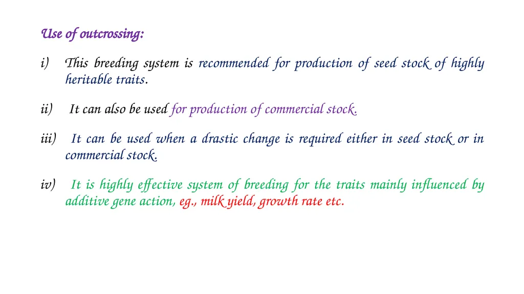 ANIMAL GENETICS & BREEDING UNIT – III Principles - slide 8 of 32