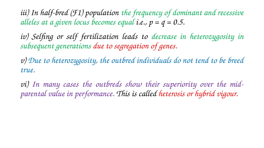 ANIMAL GENETICS & BREEDING UNIT – III Principles - slide 5 of 32