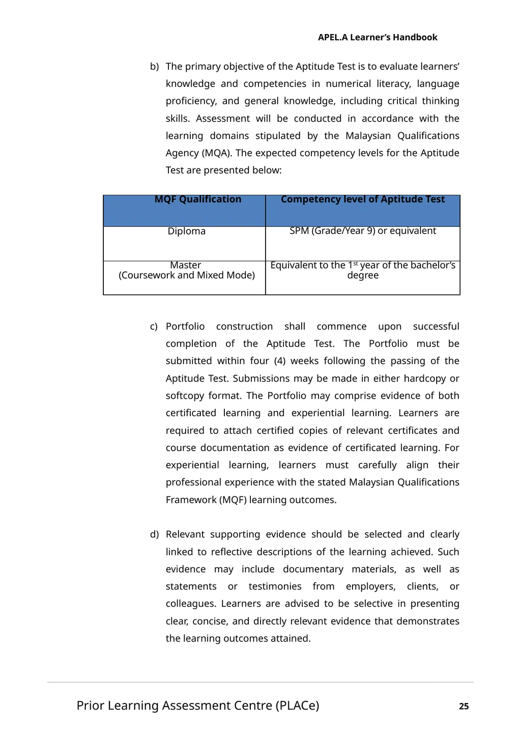 Accreditation of Prior Experiential Learning for - slide 31 of 51