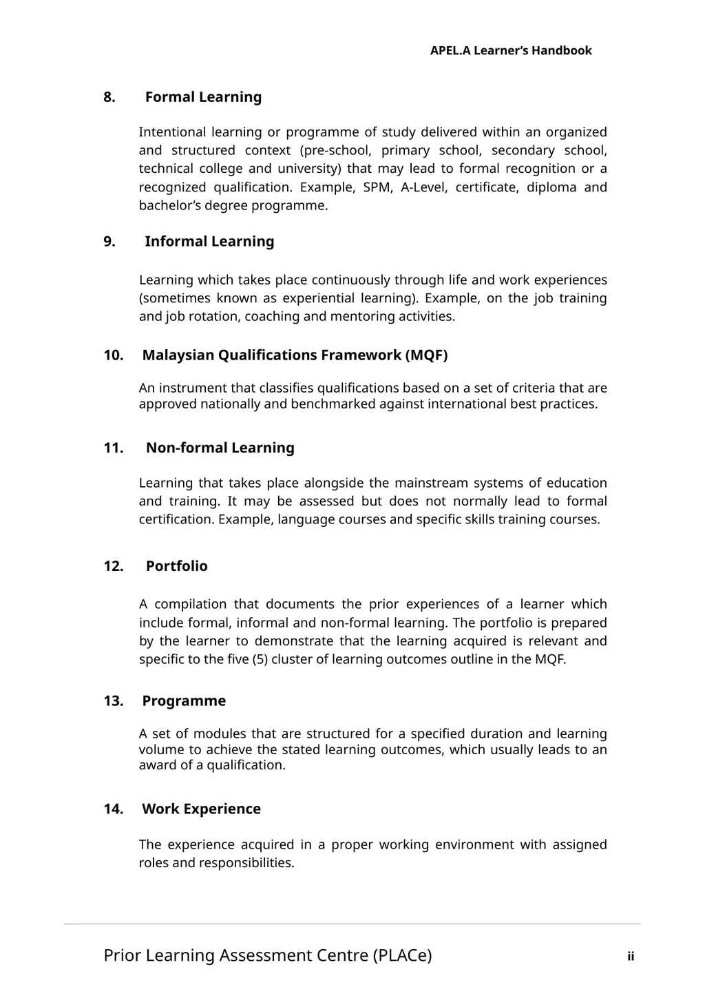 Accreditation of Prior Experiential Learning for - slide 6 of 51