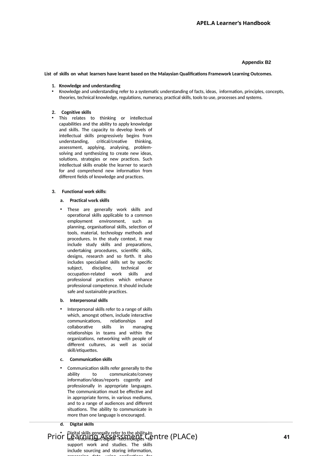 Accreditation of Prior Experiential Learning for - slide 47 of 51