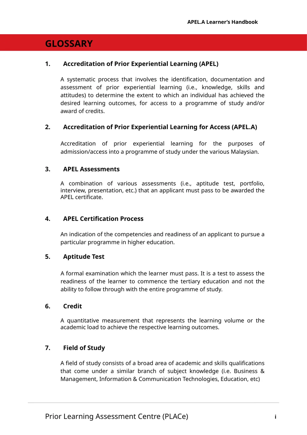 Accreditation of Prior Experiential Learning for - slide 5 of 51