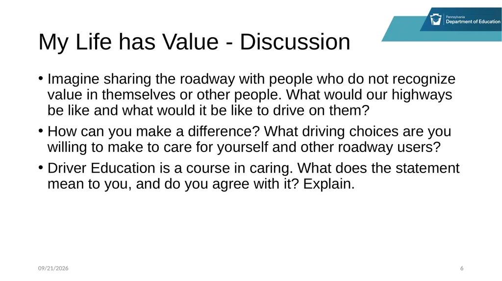 Stop, Think and Go Instructor Sample Activities - slide 6 of 44