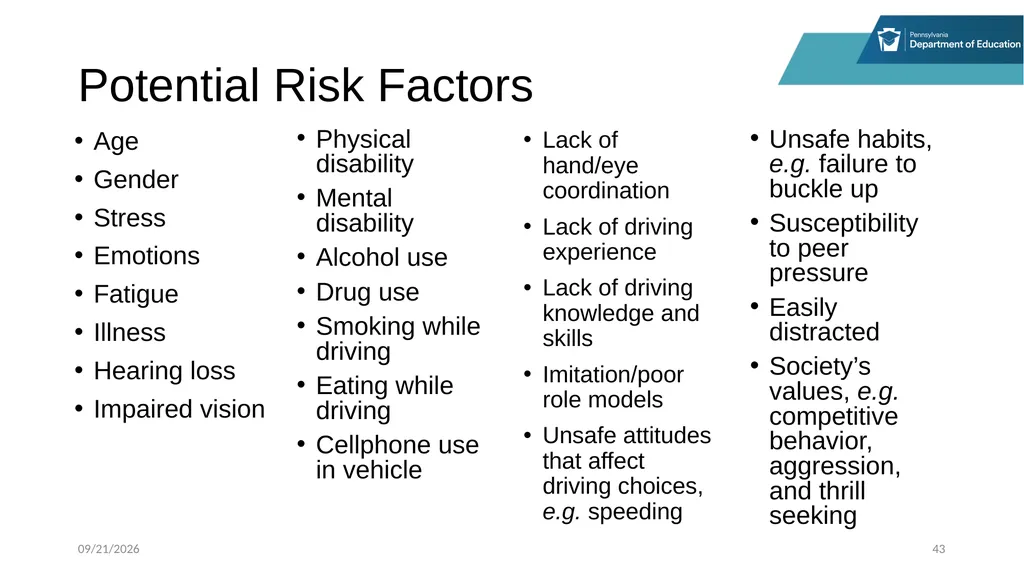Stop, Think and Go Instructor Sample Activities - slide 43 of 44