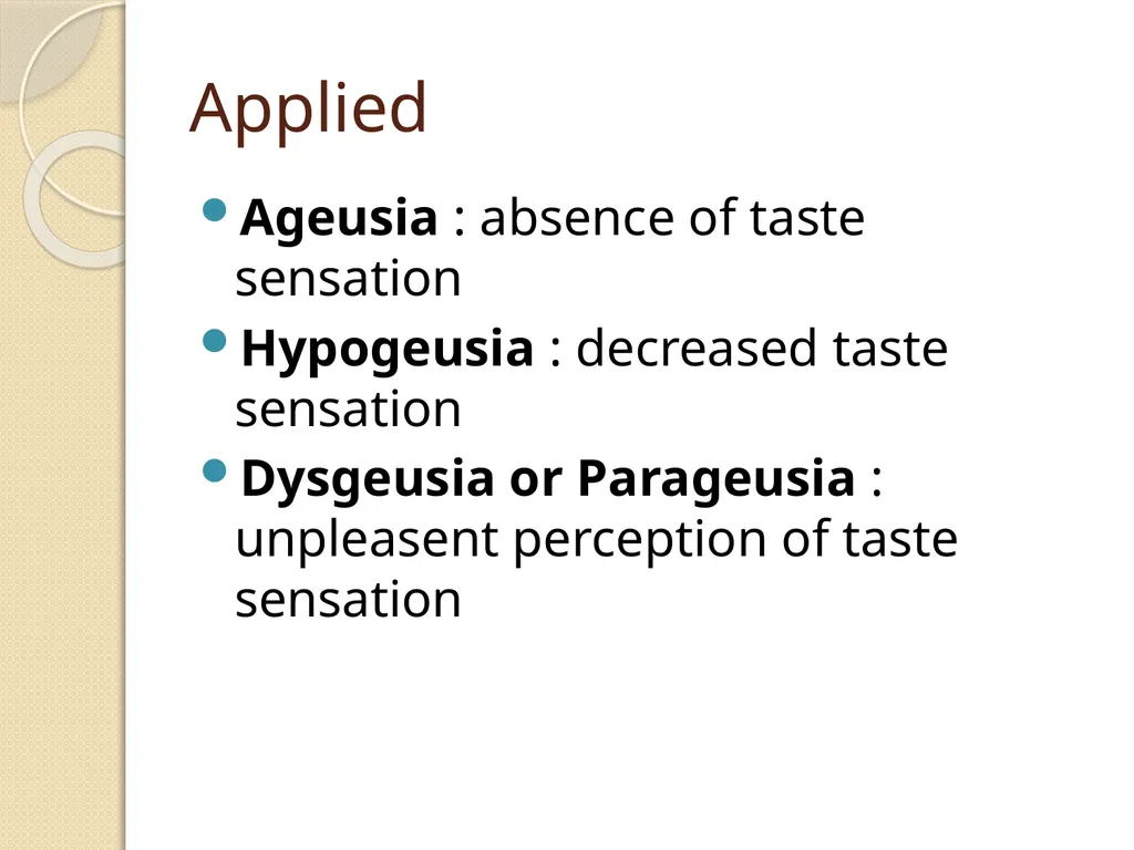 Taste Dr Mohammed Jeelani Specific learning - slide 10 of 14
