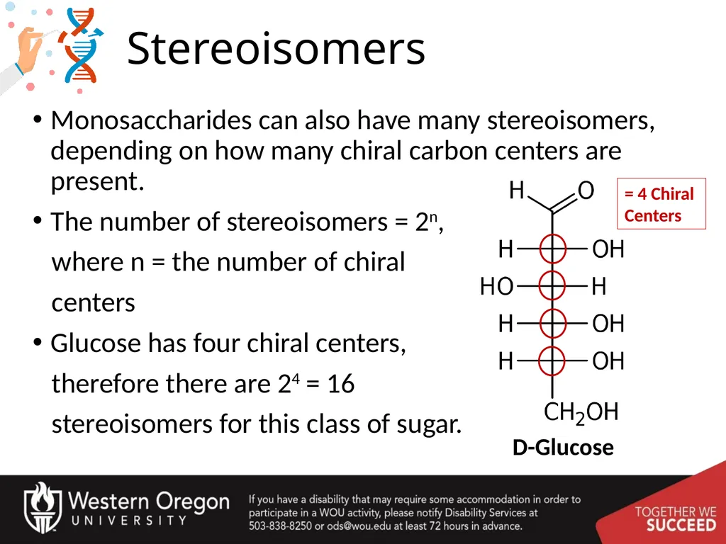 Carbohydrates – Part 1 Monosaccharide Structure - slide 15 of 40