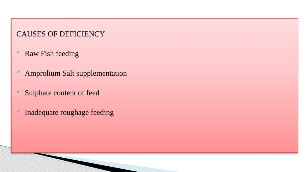 Vitamins (Water Soluble) Dr. Dharmendra Kumar - slide 18 of 34