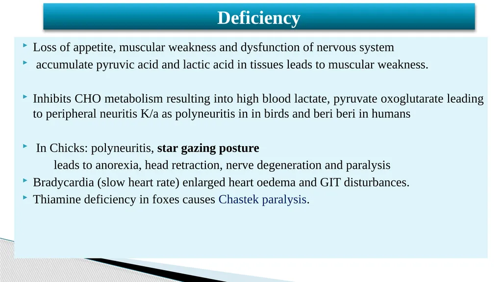 Vitamins (Water Soluble) Dr. Dharmendra Kumar - slide 13 of 34