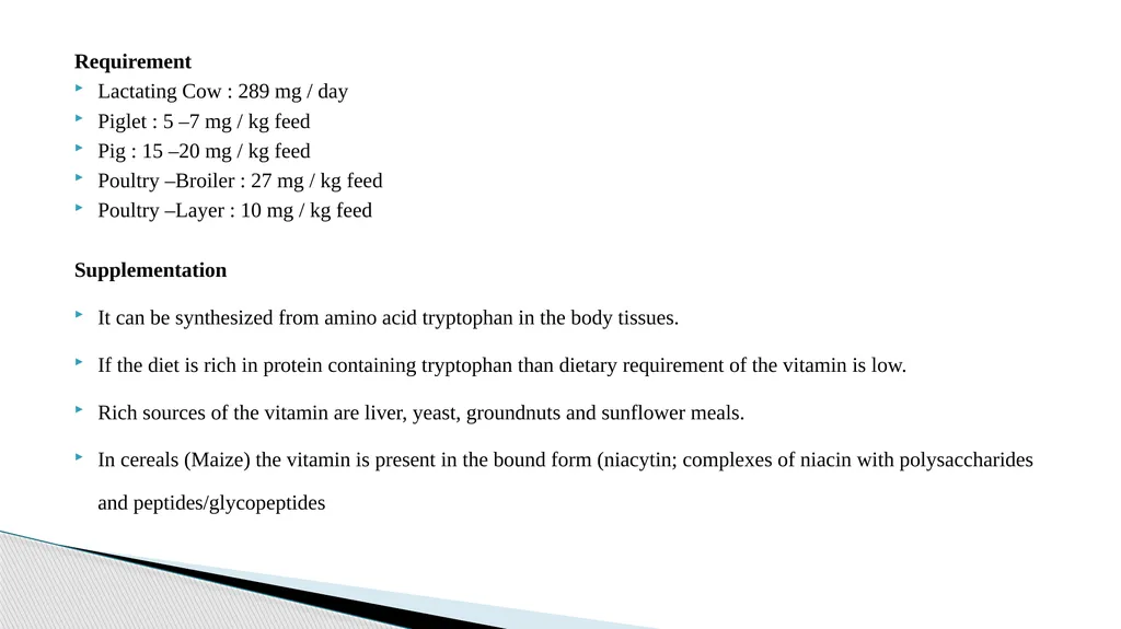 Vitamins (Water Soluble) Dr. Dharmendra Kumar - slide 27 of 34