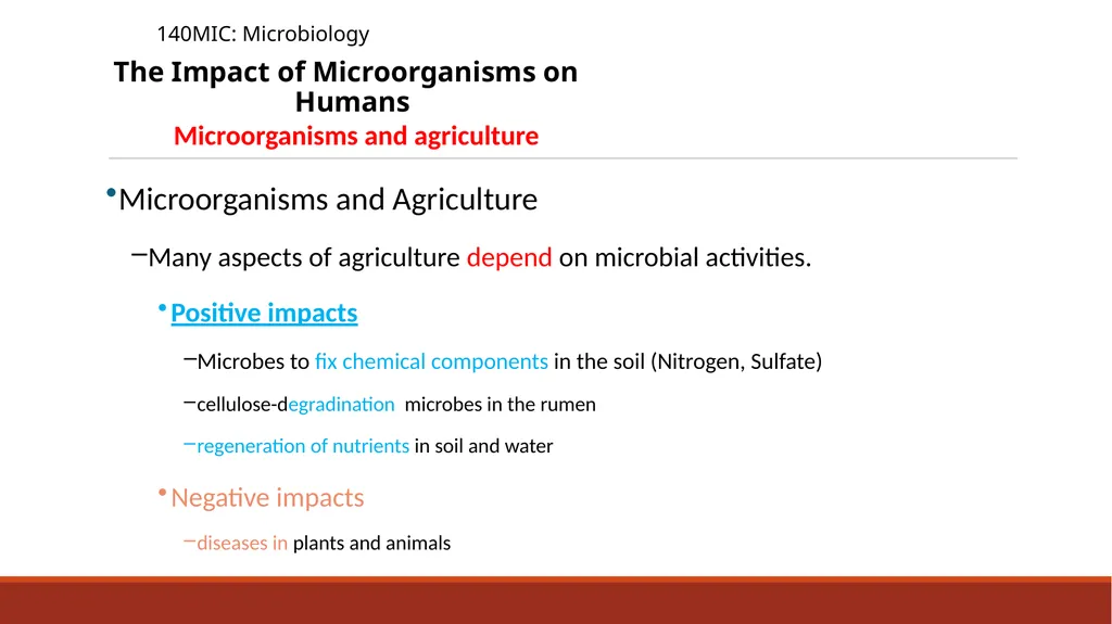 140MIC: Microbiology Lecture- 3 Principles of - slide 14 of 29