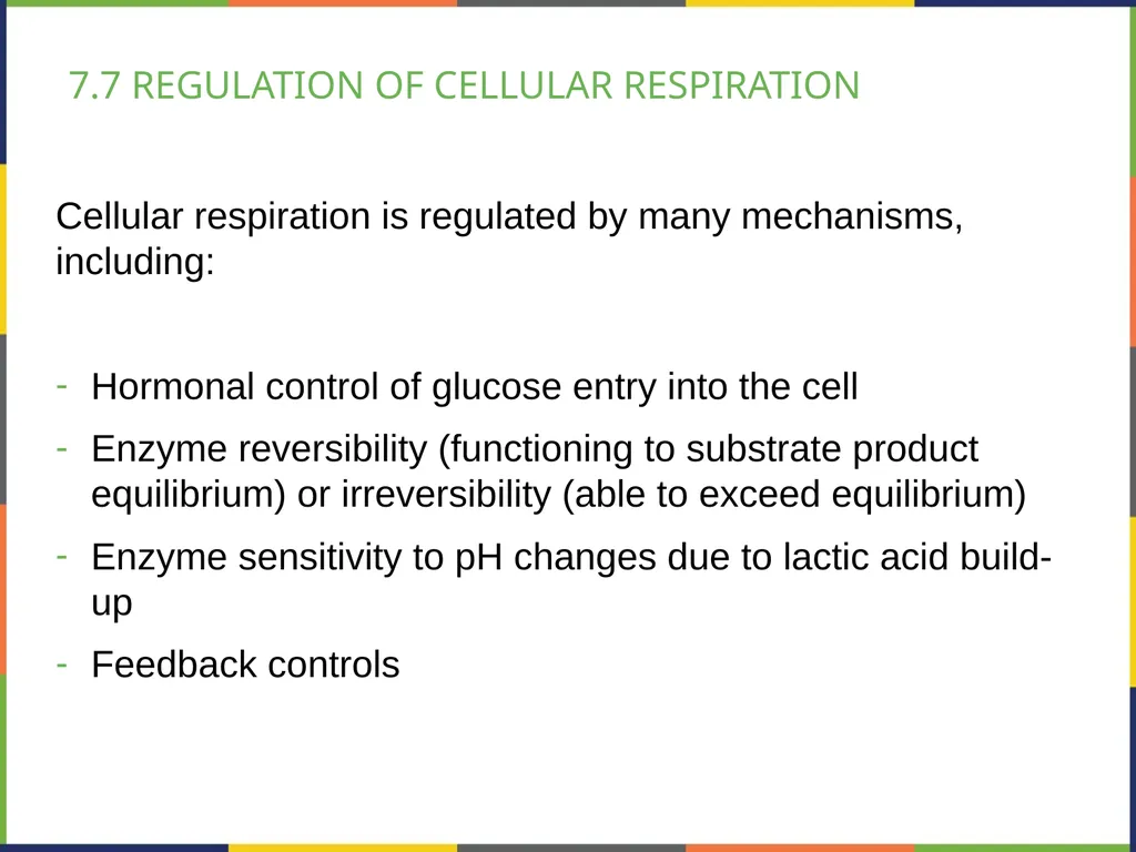 BIOLOGY 2E Chapter 7 CELLULAR RESPIRATION - slide 41 of 43