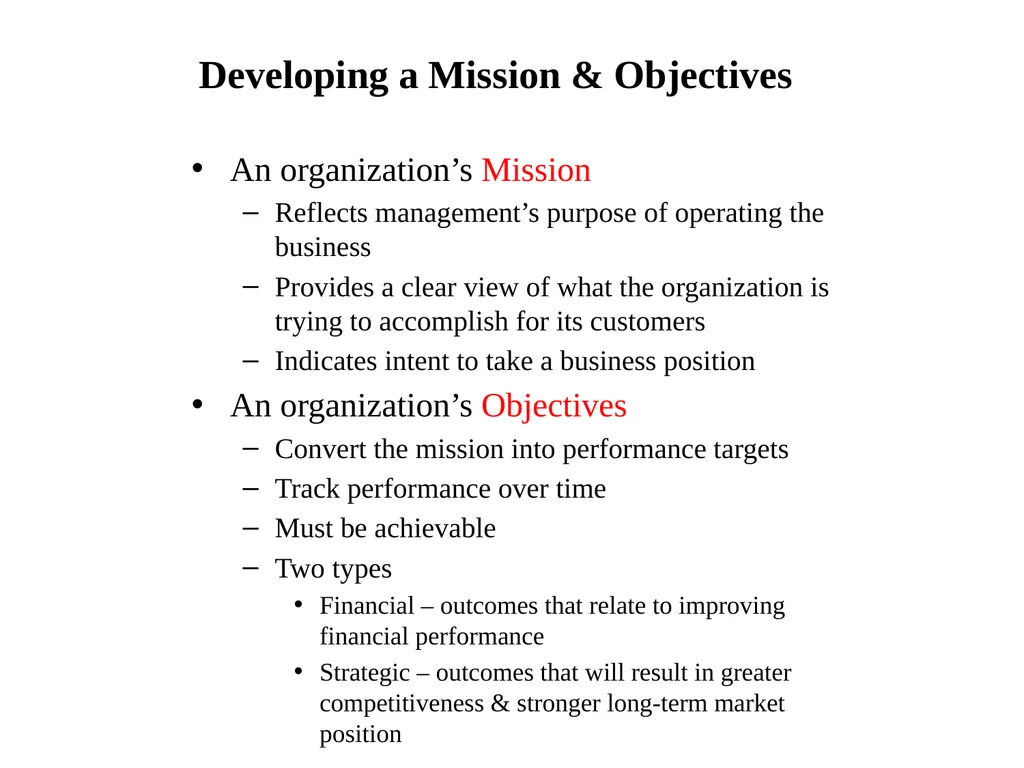 Strategy and Management Control system Tasks - slide 5 of 99
