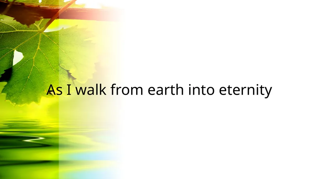 Hosanna Brooke Fraser I see the king of glory - slide 11 of 33