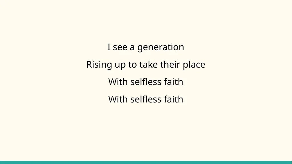 Hosanna Brooke Fraser I see the king of glory - slide 28 of 33
