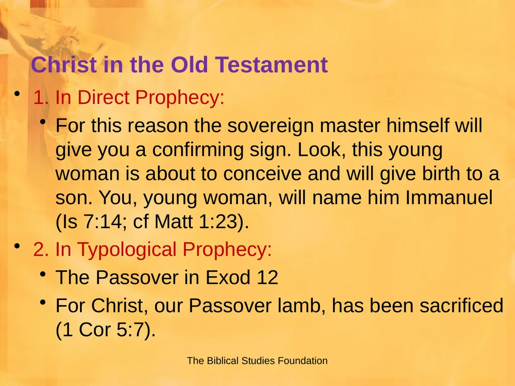 Study of Christ Lesson 7: Core Faith James F. - slide 10 of 35