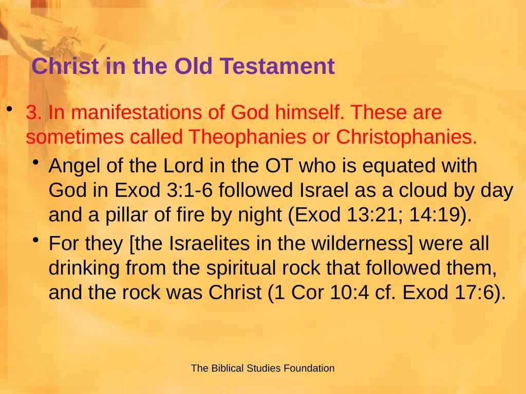 Study of Christ Lesson 7: Core Faith James F. - slide 11 of 35