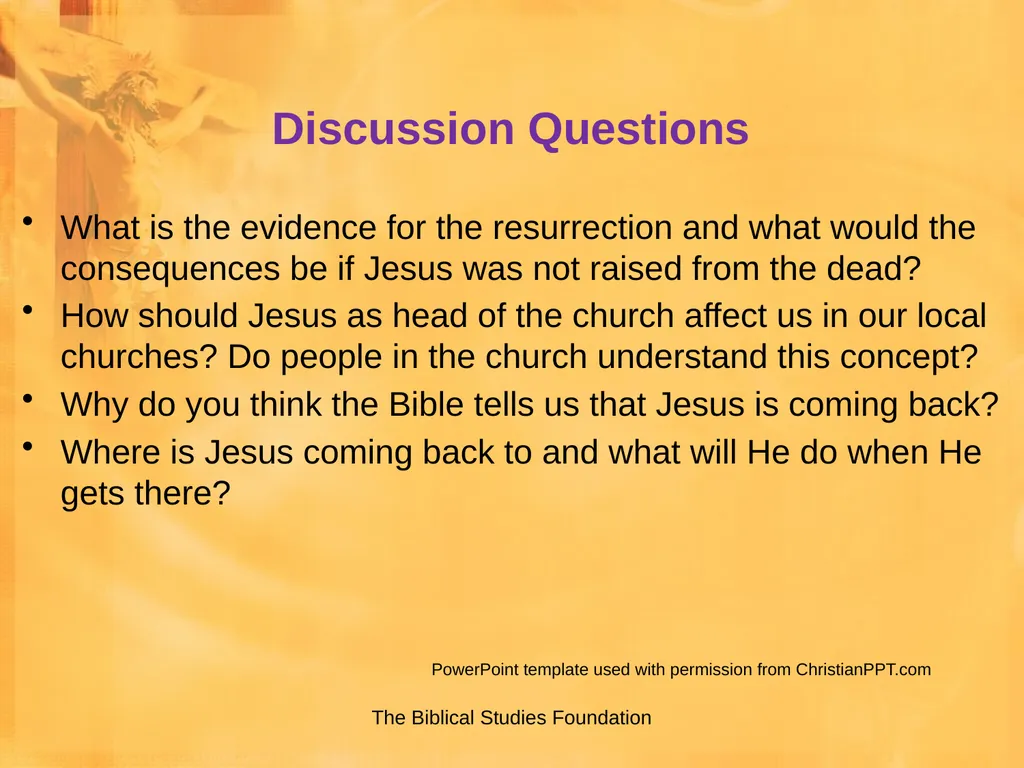 Study of Christ Lesson 7: Core Faith James F. - slide 35 of 35