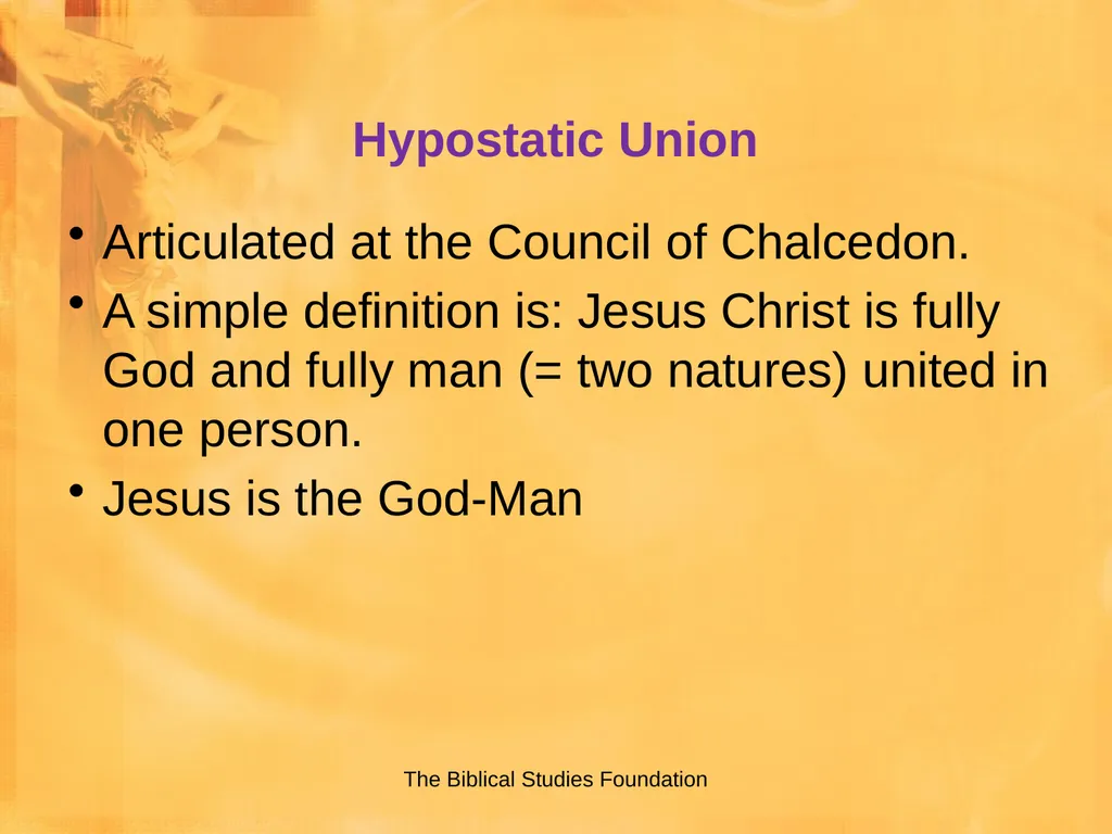 Study of Christ Lesson 7: Core Faith James F. - slide 15 of 35