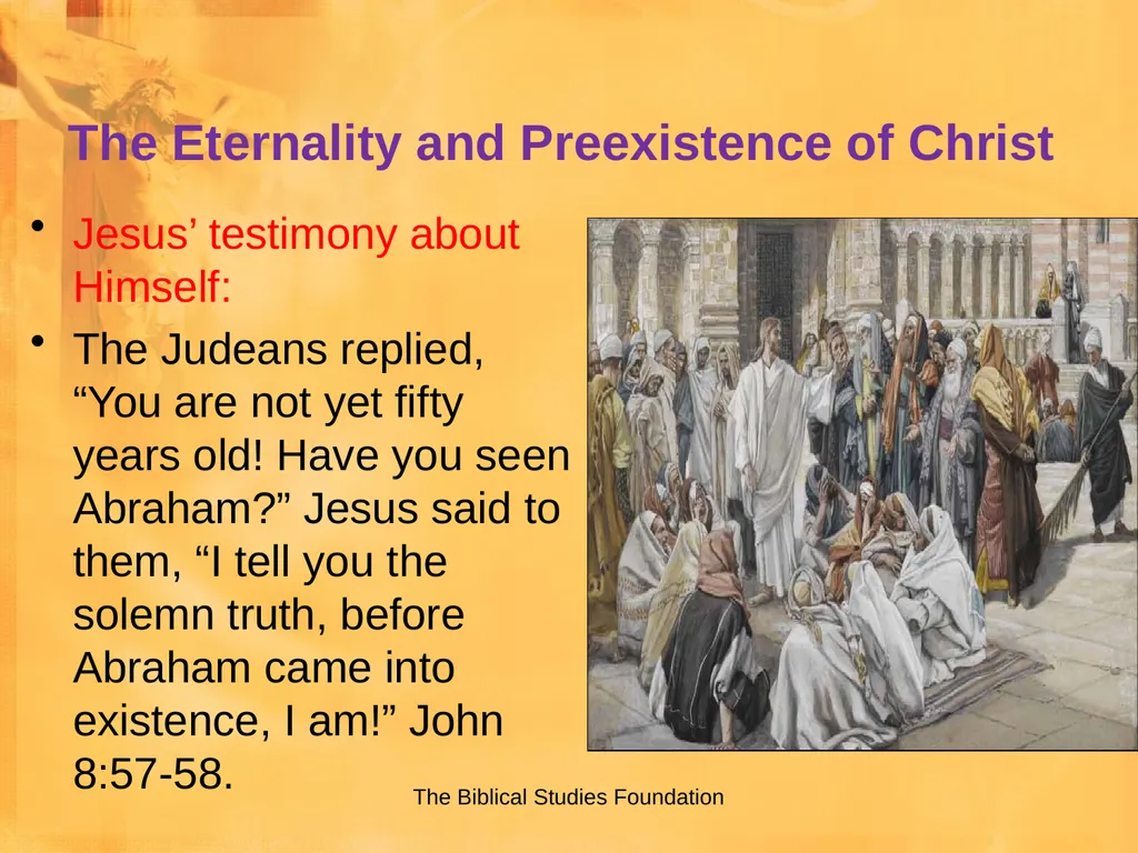 Study of Christ Lesson 7: Core Faith James F. - slide 8 of 35