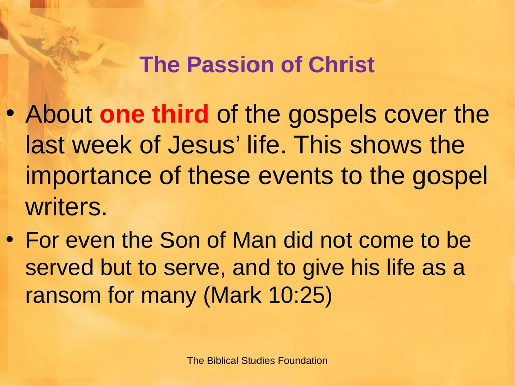 Study of Christ Lesson 7: Core Faith James F. - slide 18 of 35