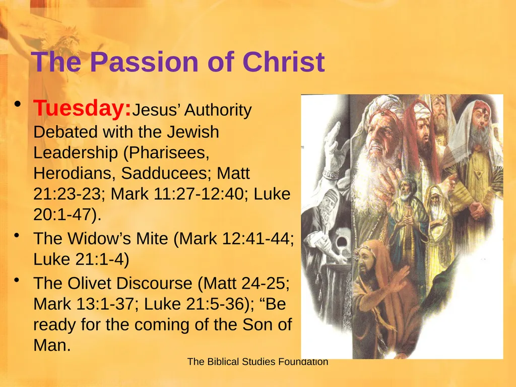 Study of Christ Lesson 7: Core Faith James F. - slide 22 of 35