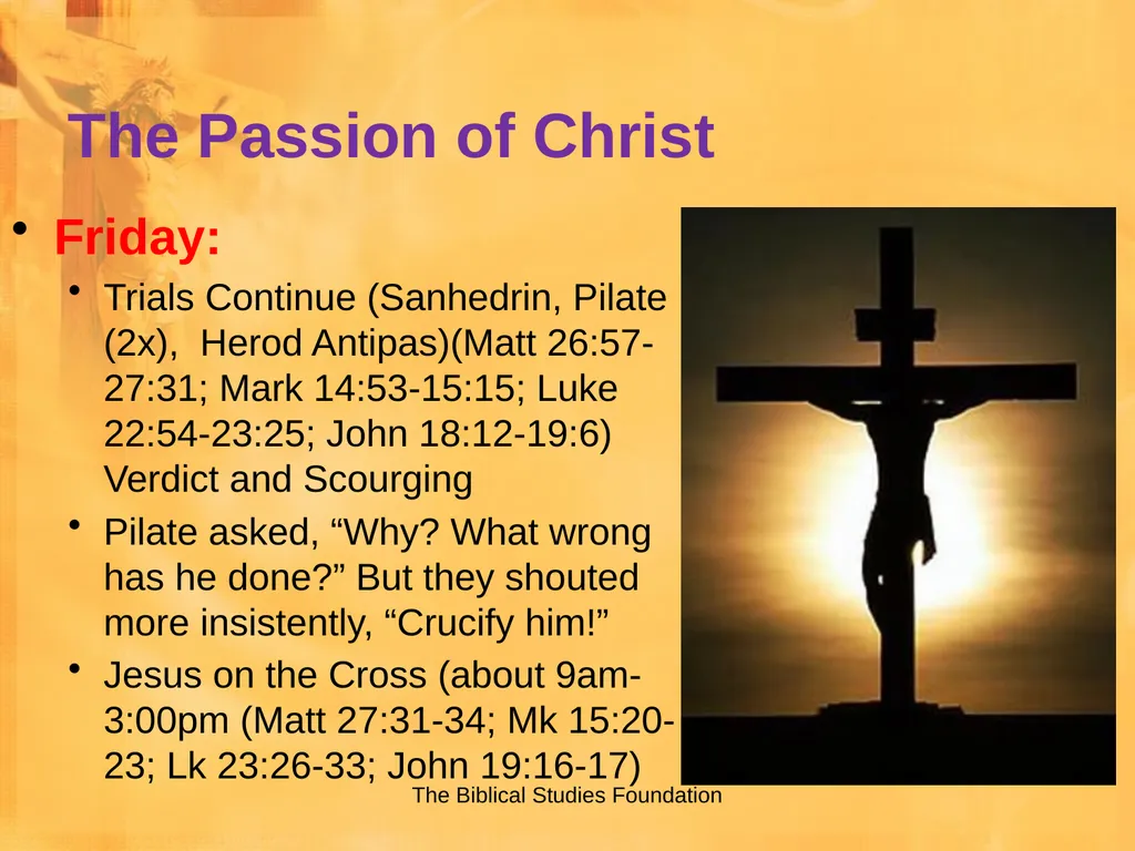 Study of Christ Lesson 7: Core Faith James F. - slide 24 of 35