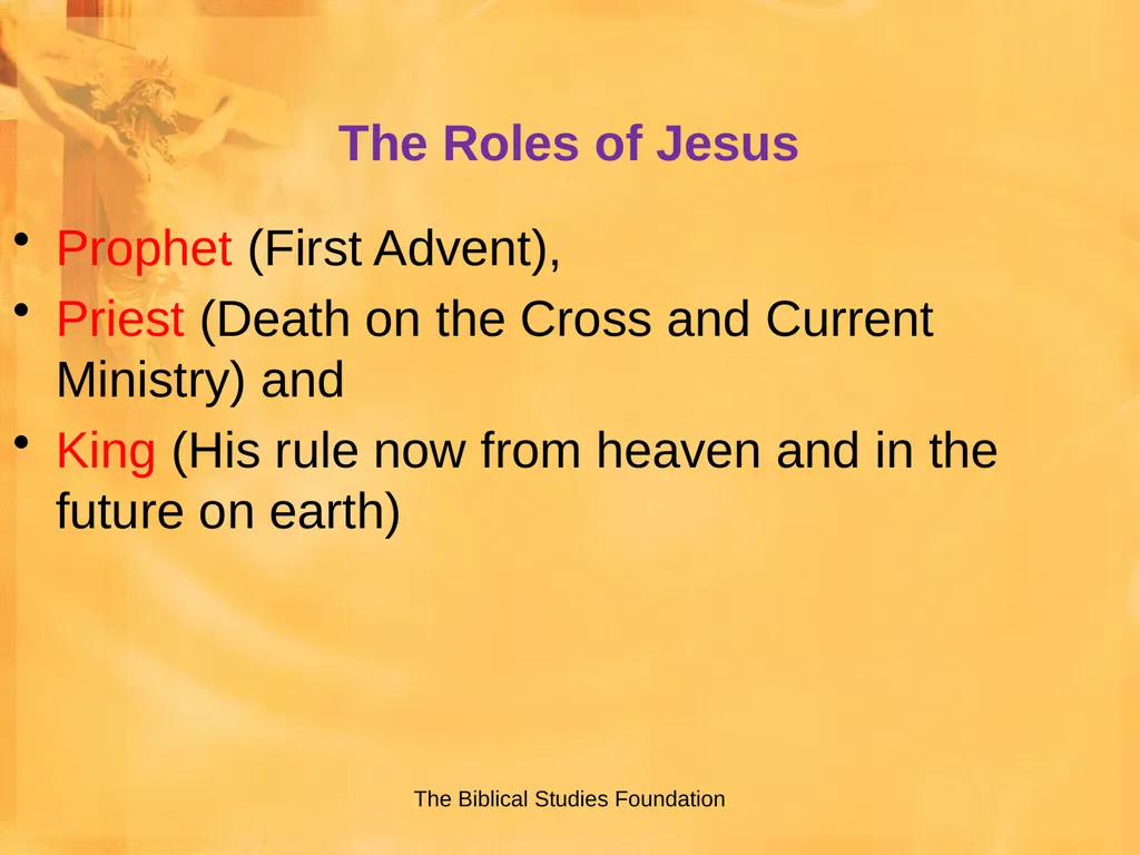 Study of Christ Lesson 7: Core Faith James F. - slide 17 of 35
