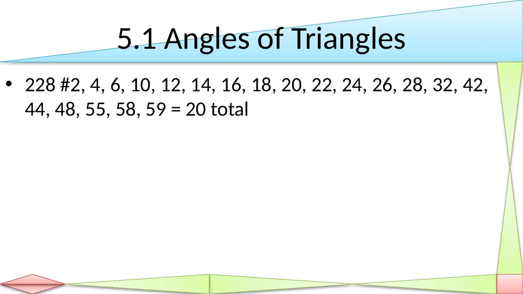 Congruent Triangles Geometry Chapter 5 This - slide 12 of 60